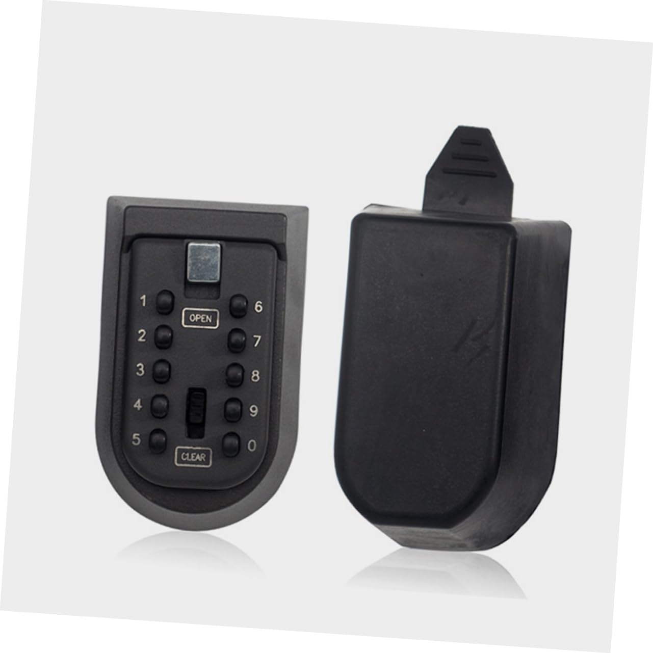 SEWACC Boîte à Clés Murale Sécurisée Code Mécanique, en Abs et Alliage D'aluminium, Robuste et Pratique pour Entrée d'urgence et Activités Quotidiennes