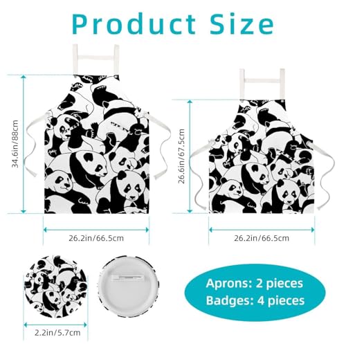 Tablier de serveuse lavable pour protéger vos vêtements lors du nettoyage