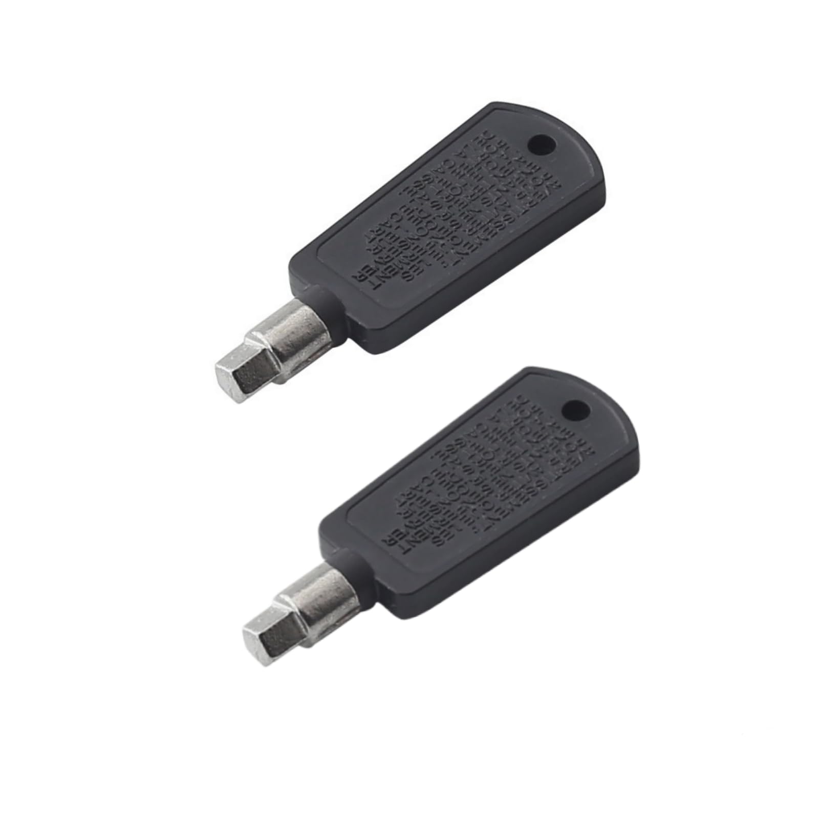 2 Pcs Universal Fridge Freezer Door Lock Keys - Secure Accessories with Spare Replacements, Ideal for Multiple Devices