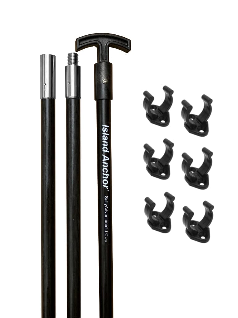 Salty Adventures Island Anchor - 3/4