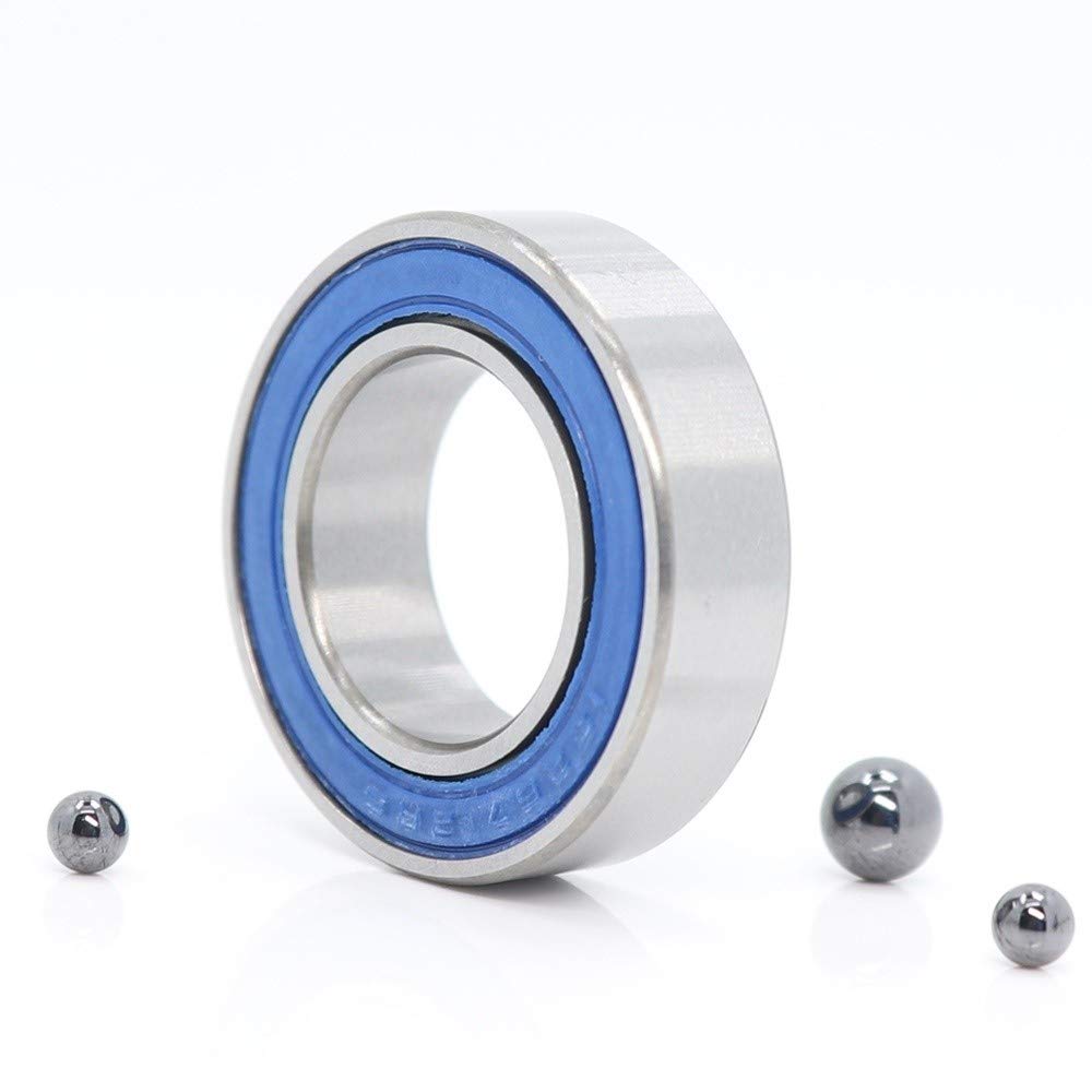 Pratique 15267 15267-2RS 15267RS roulement en céramique Hybride 15x26x7 mm ABEC-1 pédalier de vélo pièces de Rechange roulements à Billes Si3N4