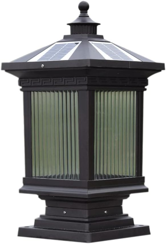 Kinrguiyuez Solar Zaunleuchten - Wasserdichte Gartenbeleuchtung Für Pfosten & Zäune