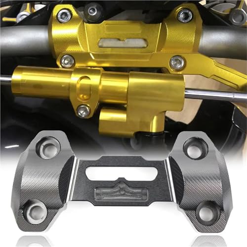 Support serrage guidon CNC rehausseur de pontet Yamaha MT-09 FZ-09 2014 2015