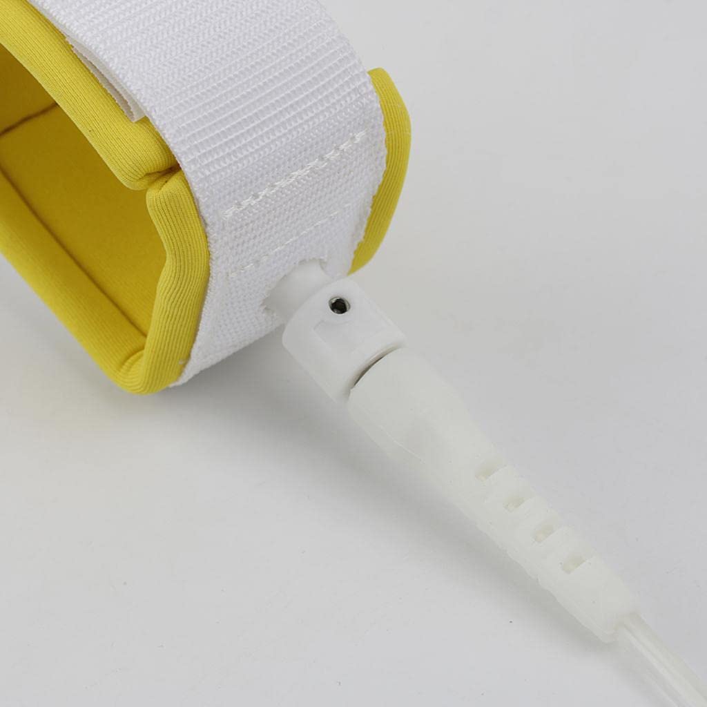 Amagogo Leash per Tavola da Surf, Corda per Gamba da Surf, Resistente 6 Mm con Doppio Moschettone Antiruggine