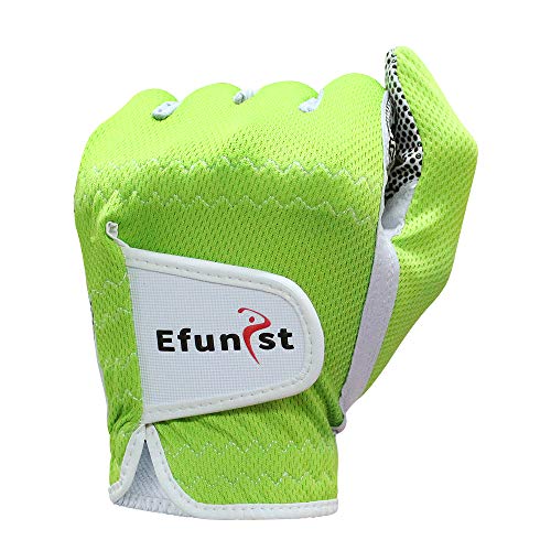Efunist Menâ€S Golf Glove 2 Pack Left Hand Hot Wet Weather No Sweat Non-Slip Fit Size Small Medium Large Xl (Worn On Left Hand(Right-Handed Golfer), 22=Small) #TOP5