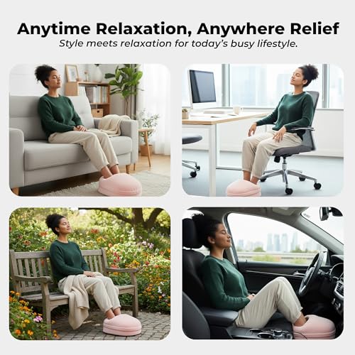 Image of Durafit91 Electric Foot Massager for Pain Relief, Feet Massager with Hand Simulation Massage, Air Compression, Shiatsu, Deep Kneading, Blood Circulation, Relaxation & Stress Relief, Portable Massager