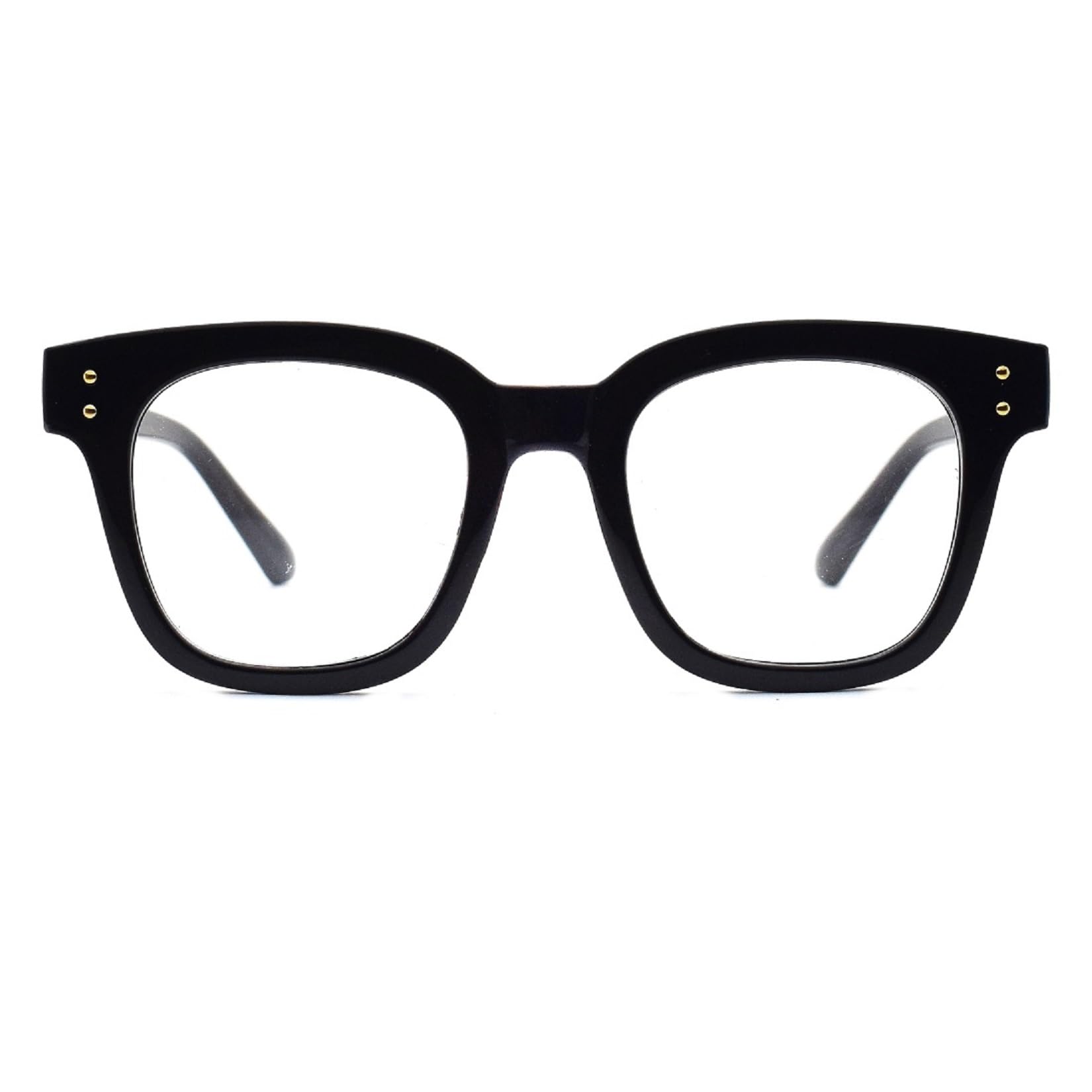 Peter Jones Oversized Computer Glasses for Men Women with Zero Power Blue Light Blocking Glare Lenses (SIZE LARGE) AAG98