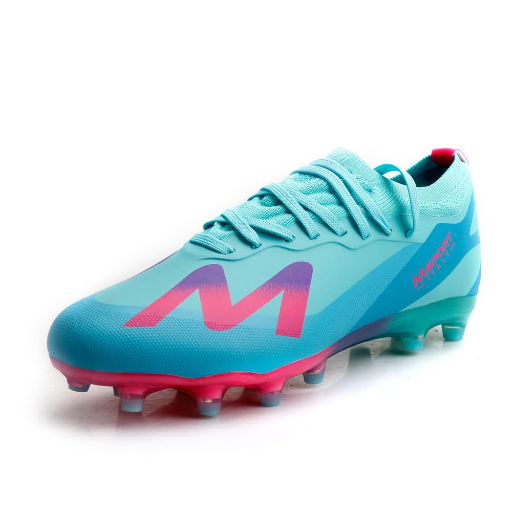 Scarpe da Calcio Bambino Scarpe Sportive Ragazzo con Tacchetti Allenamento Professionale