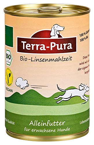 Terra Pura Bio Lentille Repas Nourriture pour Chien