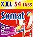 Produktbild Somat 10 All in 1 Extra: XXL Packung mit 54 Spülmaschinen-Tabs für eine extra kraftvolle Reinigung, mit Edelstahl-Glanzfunktion, aktiv ab 40°C, phosphatfrei