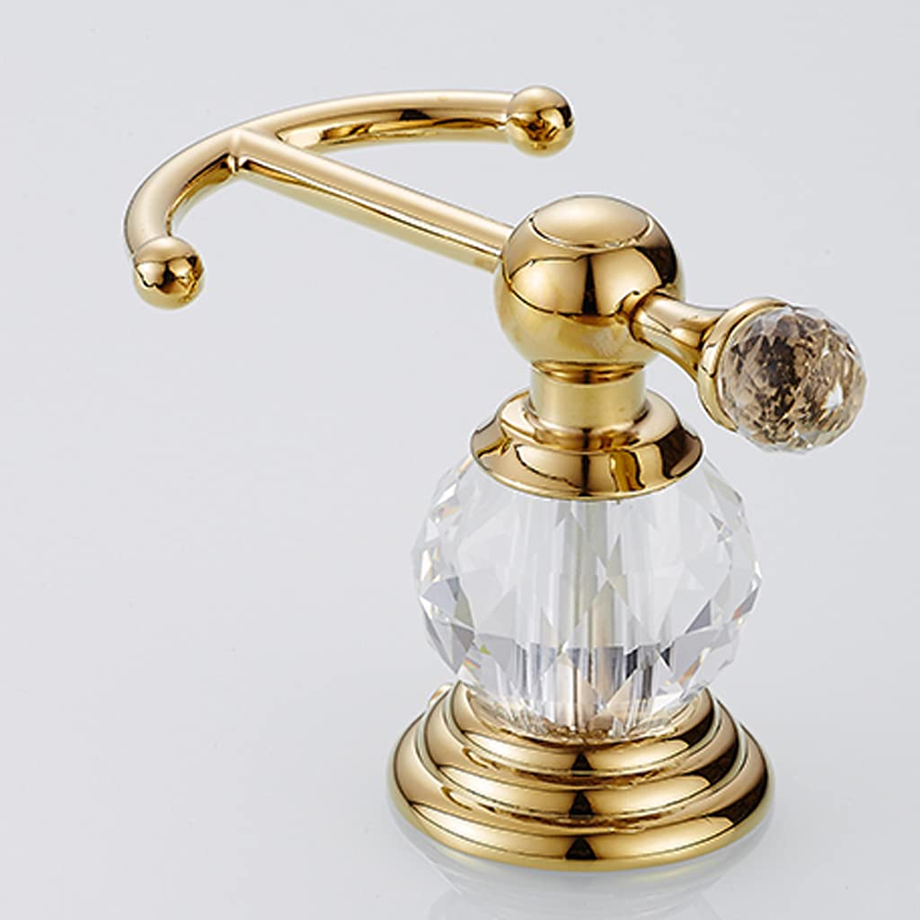 Metall-Kristall-Kleiderhaken, Wandmontage, moderne Badezimmer-Kleiderhaken, dekorativ für Küche, Schlafzimmer, Kabine, Duschraum, Handtuch, Kleidung, Hosen, Schuhbeutel, Mantel, Gold