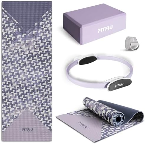 Fitfiu Fitness Kitwell 400 Pack of 4 Yoga Pilates Accessories Inc...