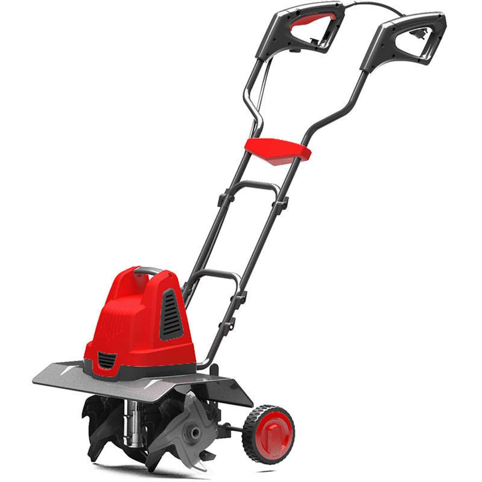 Motobineuse électrique 2400 W pliable avec largeur réglable pour potager
