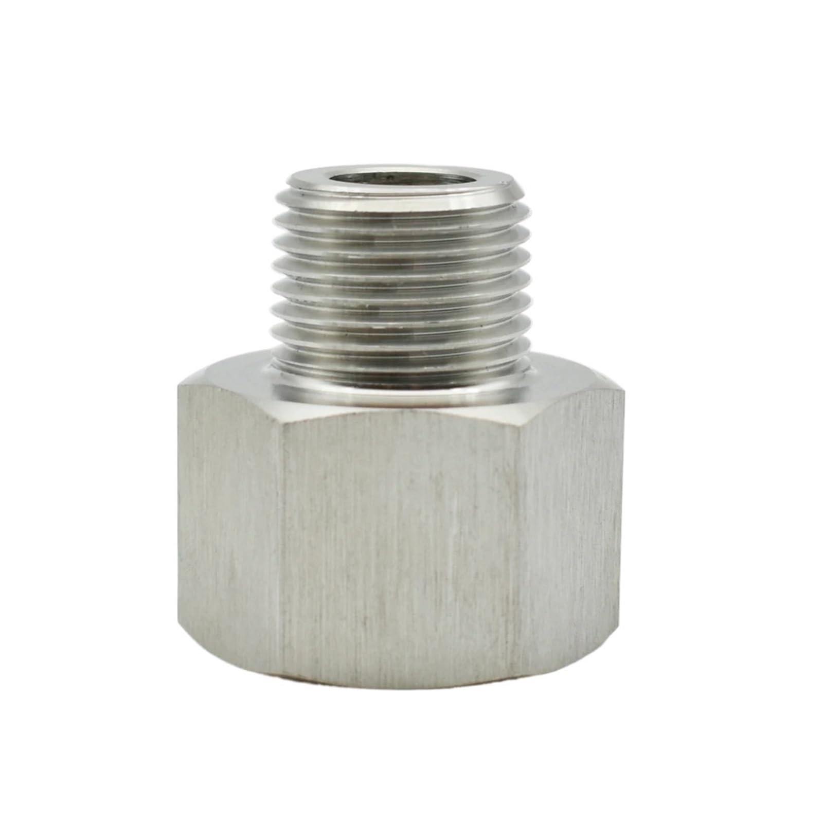 Adaptador de conector reductor de acero inoxidable 304 1(M) a 1(F) pulgada