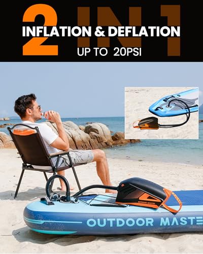 OutdoorMaster Shark 3 Electric SUP Pump