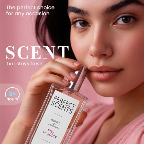 Image of Perfect Scents Fragrances, Inspired by Juicy Couture's Viva La Juicy, Women's Eau de Toilette, CLEAN, Vegan, Paraben-Free, Phthalate-Free, Never Tested on Animals, 3.4 Fluid Ounces