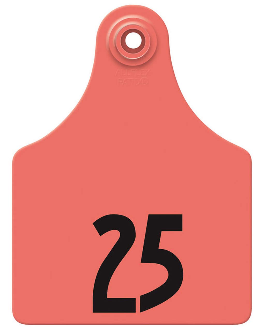 ALLFLEX USA, IN Maxi GLBL TAG RED #1-25