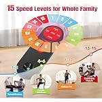 Under-Desk-Elliptical-Machine-Ellipse-Leg-Exerciser-with-15-Adjustable-Speeds-Quiet-Compact-Electric-Pedal-Exerciser-for-Seniors-Leg-Exerciser-While-Sitting-with-Display-Monitor-Remote-Control Under Desk Elliptical Machine, Ellipse Leg Exerciser with 15 Adjustable Speeds, Quiet & Compact Electric Pedal Exerciser for Seniors, Leg Exerciser While Sitting with Display Monitor & Remote Control