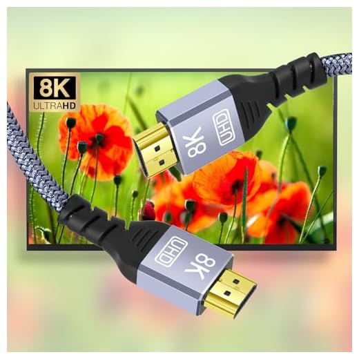Generic 8K 4K HDMI 2.1 Cable 6ft Black