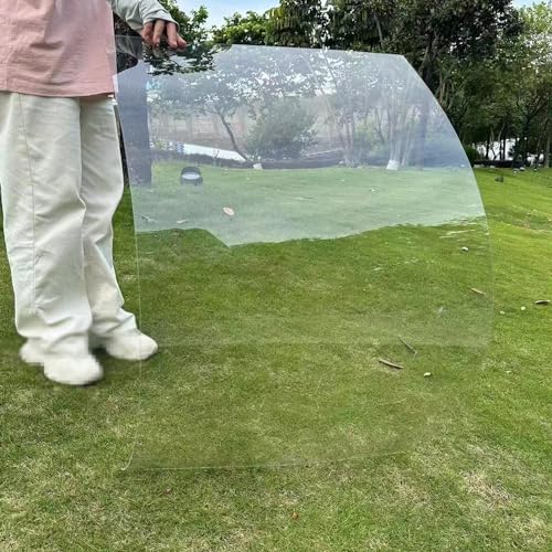 YHKJLYH 1,2,0 mm transparente Polycarbonat Wellplatte