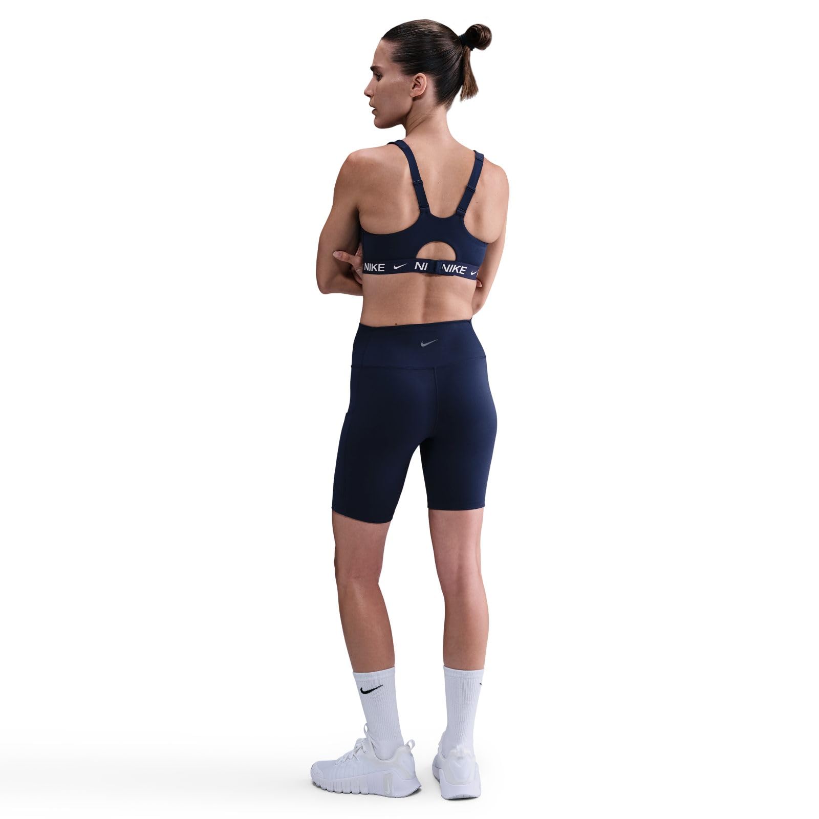 Nike Indy High Support Verstellbarer Sport-BH mit Polstern für Damen, FD1068