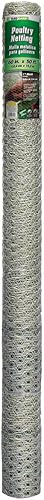Malla metálica Yardgard 308444A para aves de corral de 1 pulgada, 5 x 50 pies, Plateado disponible en Yaxa Colombia