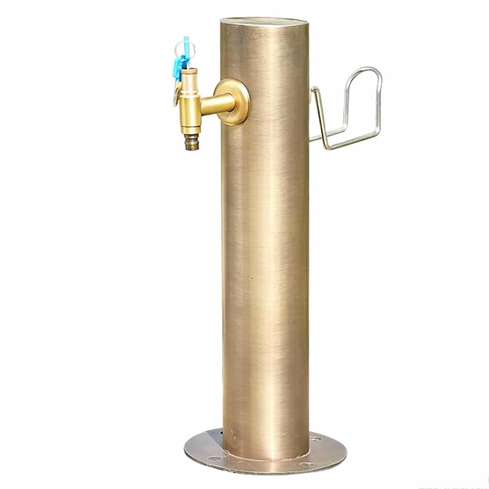 WOTZOV Faucet Water Column,304 Stainless Steel Garden Column Faucet - 19.7In Antifreeze Outdoor Water Spout, Vertical Garden Hose Connector, Durable & For Garden Use，33.8in/86cm