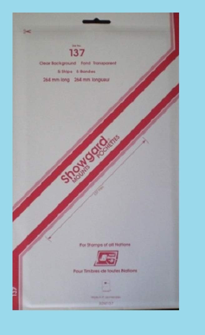 Strip Style Clear Stamp Mounts Size 137