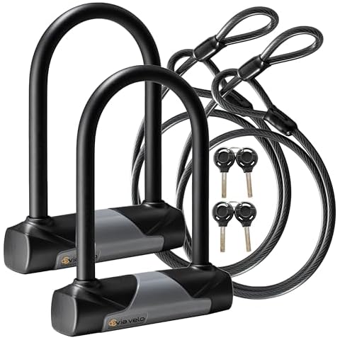 Via Velo 2 Heavy Duty U-Lock and Cable Set Cover