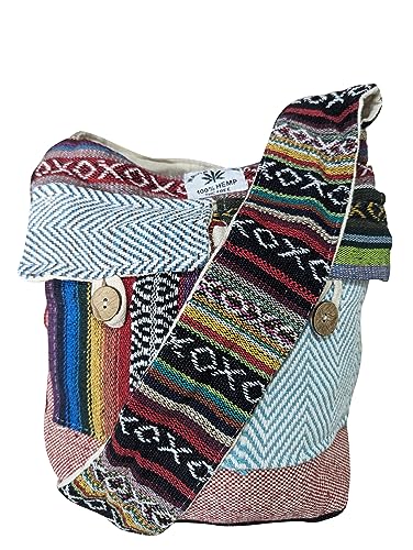 Image of SUVASANA Large Sling Shoulder Bag for Men Women Casual Comfortable Everyday Purse Travel Women's Cross-body Bags