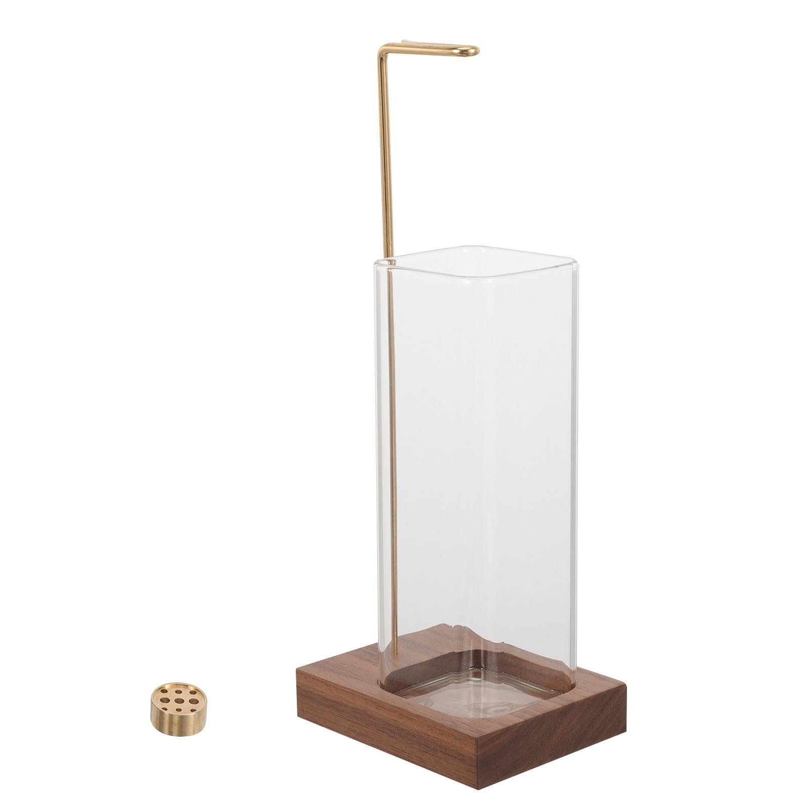 Porte-encens suspendu bois support multifonction pour bâtons
