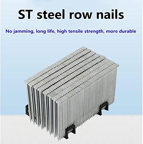 Galvanized Steel Wiring, Row Steel Nails, Nails, Woodworking Nails, Pneumatic Wall Nails (St-50 * 400pcs) miniatura 3