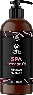 Sensual Massage Oil for Body That Is Infused With Cold Pressed Aromatherapy Essential Oils.