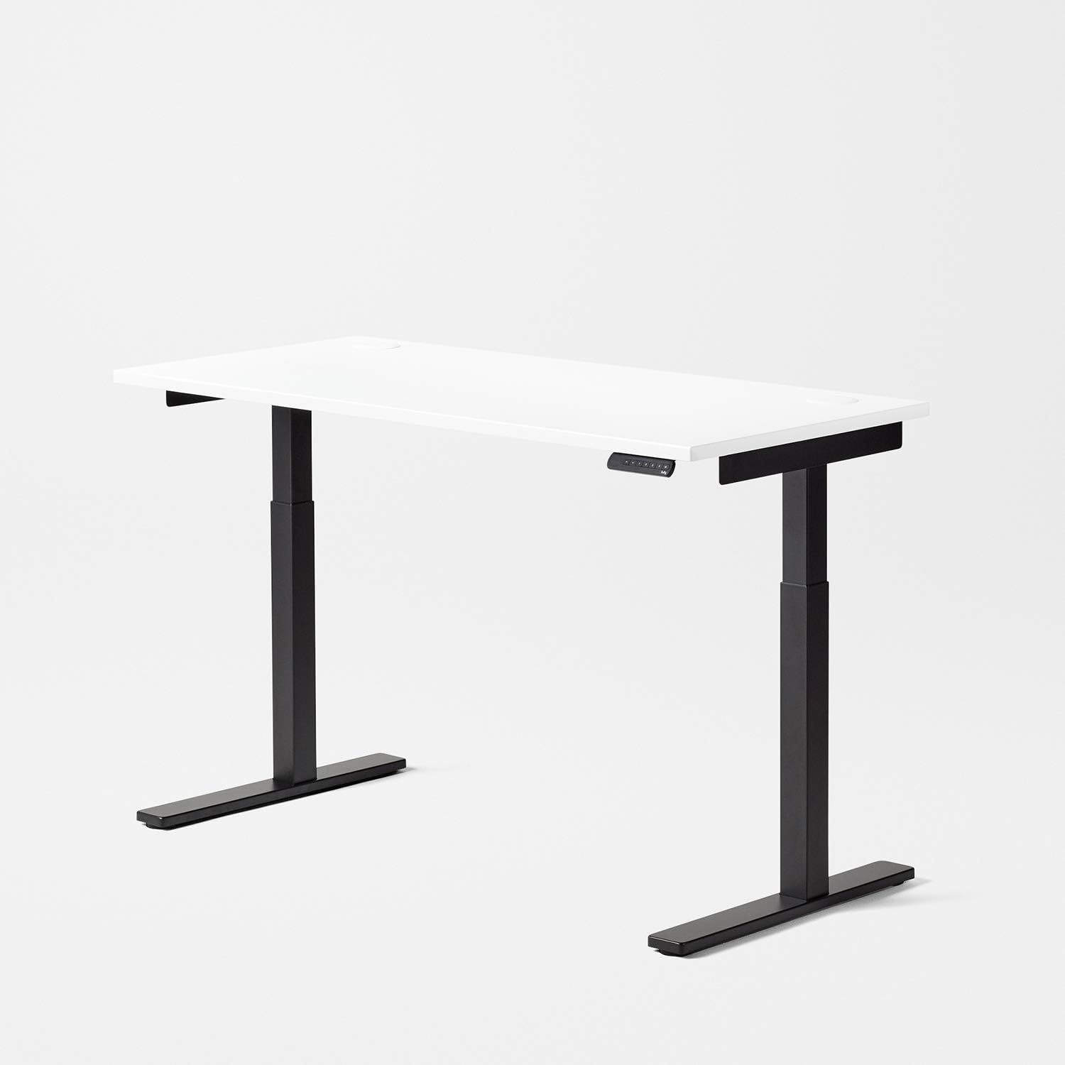 Fully Remi Standing Desk 58" x 27" White Desktop Electric