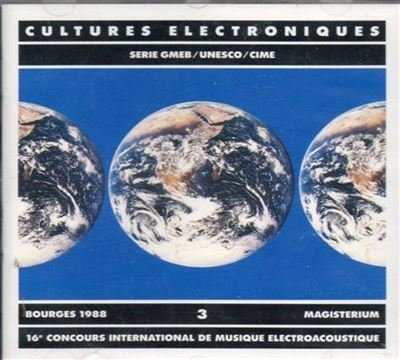 Cultures Electroniques [Audio CD]