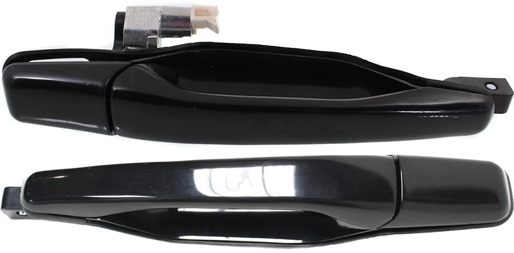 Garage-Pro Rear Exterior Door Handle Compatible with 2002-2007 Mitsubishi Lancer and 2003-2006 Mitsubishi Outlander, Set of 2, Driver and Passenger Side