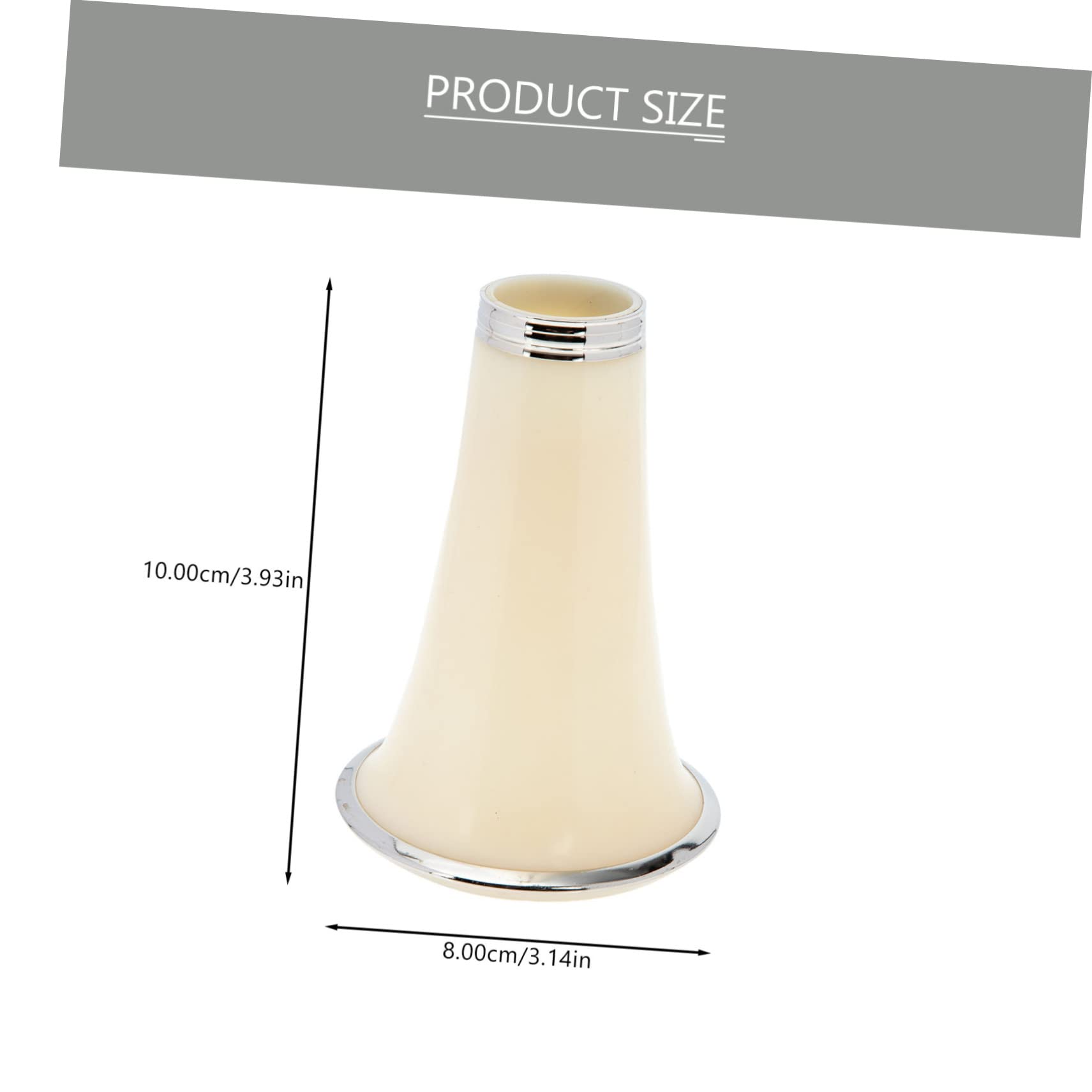 SUPVOX Flat Clarinet Tuning Tube Wind Instrument Pitch Accessory Durable with Integral Molding and Smooth Surface for Easy Replacement