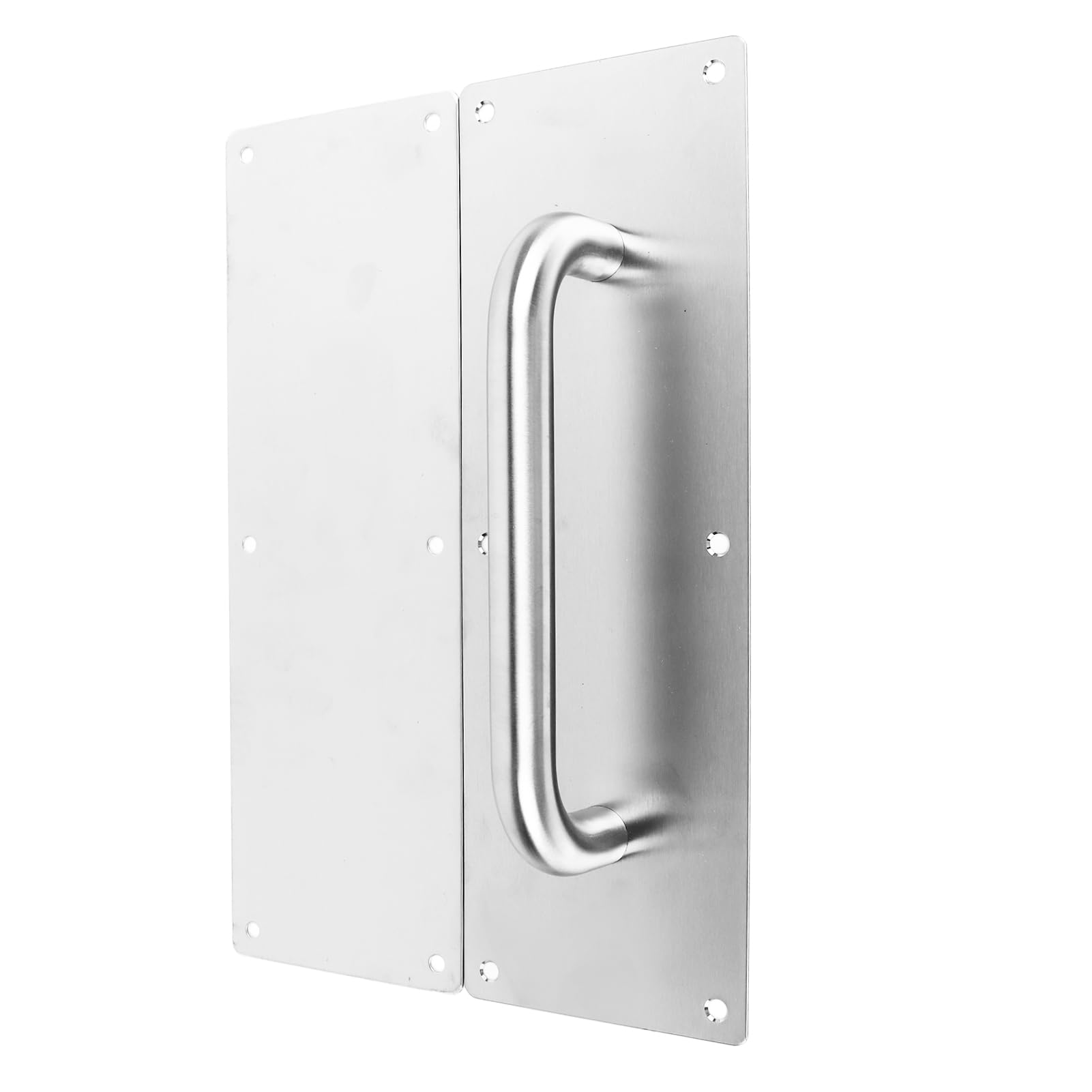Annadue Poignée de Porte en Acier Inoxydable, Plaque Push-pull avec Vis, Poignée de Porte Commerciale pour Coulissante de d'entrepôt de Bureau à Domicile
