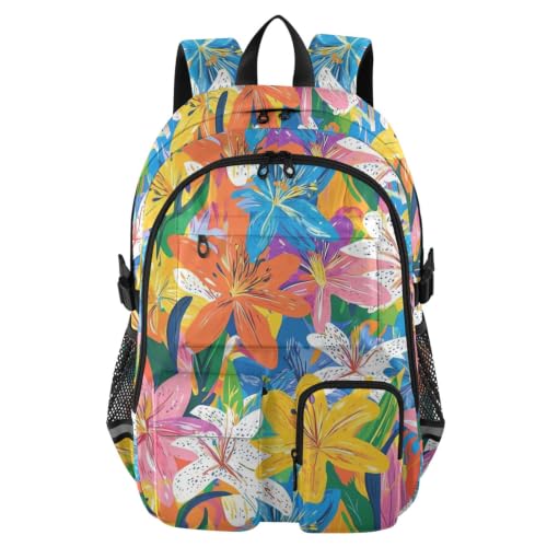 Mochila para laptop Lily de 17.5 pulgadas espaciosa que evita la falta de espacio