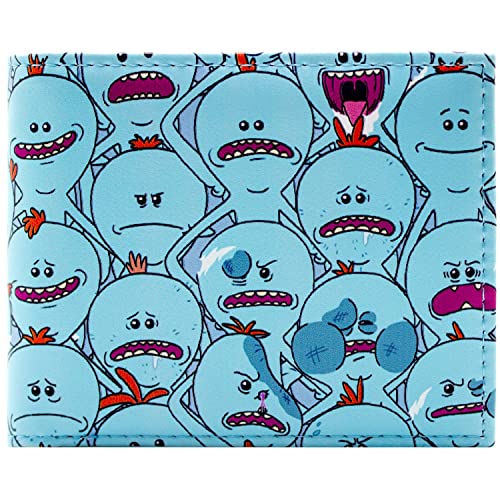 Cartera de Rick & Morty Mr Meeseeks Existence is Pain Azul