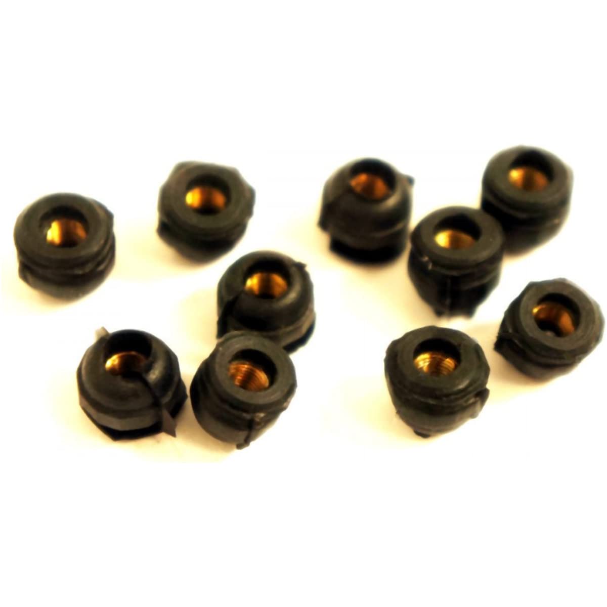 SET DADI CUPOLINO GOMMATI M4X0.5MM - JMP