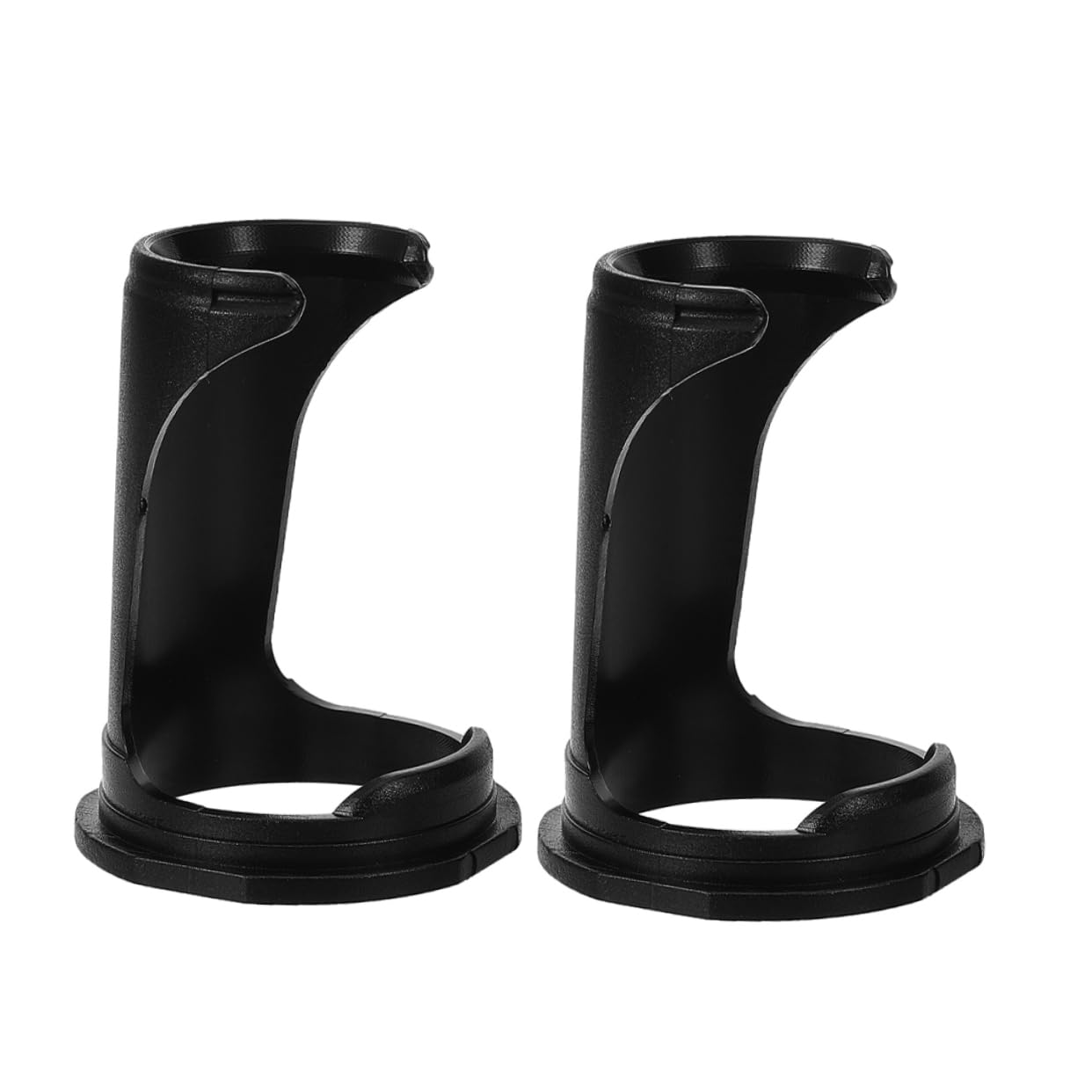 Beavorty Beard Care Tool Holder Plastic Shaving Brush Stand Hanging Shave Brush Rack Beard Brush Organizer Wide Usage Easy to Cle