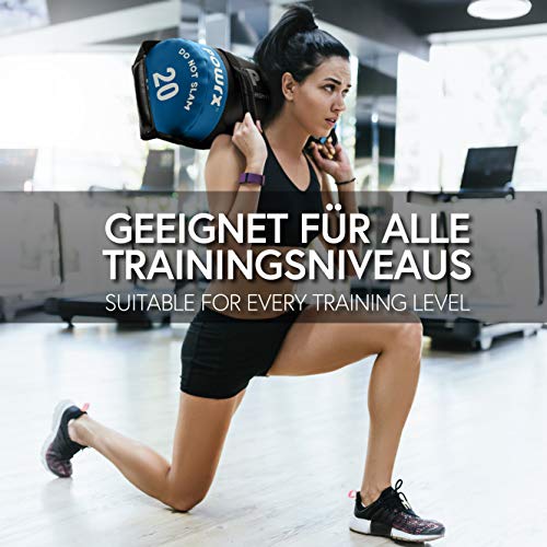 POWRX Sandbag 20 kg - Perfetta per migliorare