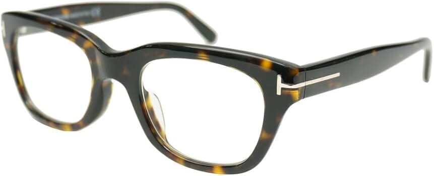 Amazon | [トムフォード] 伊達メガネ ウエリントン TF5178F-052-51
