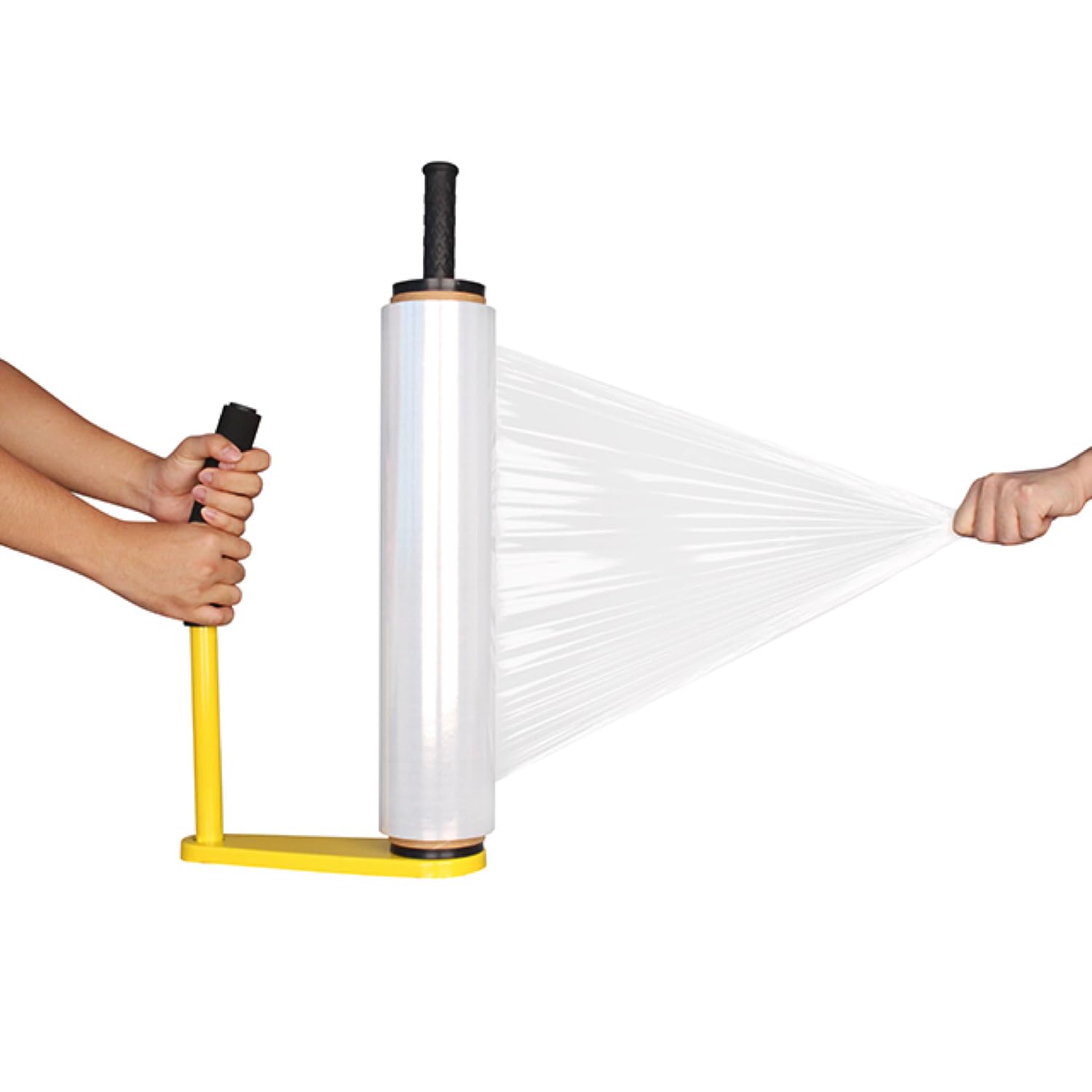 Stretchfolie Transparent 23my 2,5kg 500mm Handstretchfolie Palettenfolie 350m