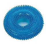 Anixl Kauspielzeug für Hunde mit Quietschgeräusch, Gummiglocke