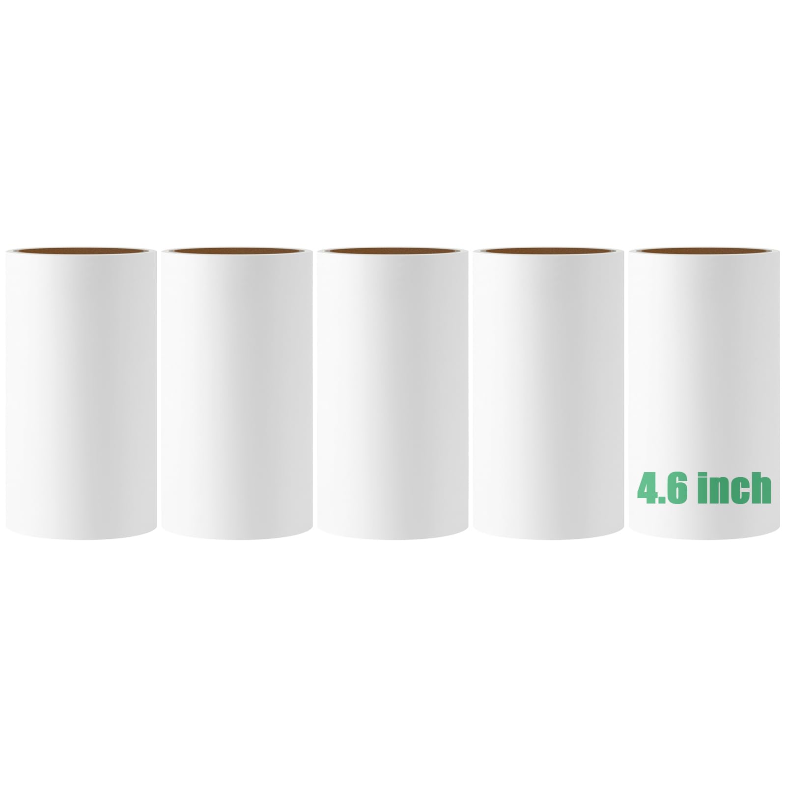 4.6 inch Giant Lint Roller Refills Compatible with Evercare Giant Lint Rollers and T Handle Lint Roller Extreme Stick Pet Hair Remover Adhesive