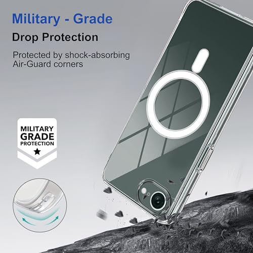 Image of Zapcase Back Case Cover for iPhone 16e | Compatible for iPhone 16e Back Cover | Scratch-Resistant Back Cover | Clear