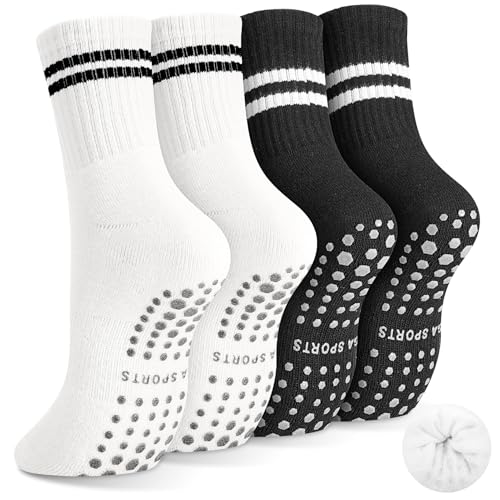 Utensilsto 2 Paar Yoga Socken - Damen & Herren Stoppersocken, Antirutsch EU...