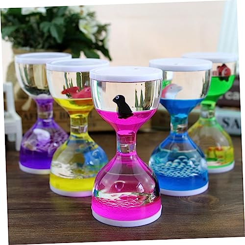 BUTIFULSIC 1 Unidade ampulheta de óleo ampulheta decorativa brinquedos cronômetro brinquedo infantil